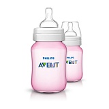 Avent Classic+ бутылочка из полипропилена (260 мл, 1мес+, 2 шт)