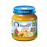 Gerber спагетти с цыпленком (с 6 мес) 125 гр