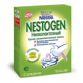 Nestle Nestogen низколактозный сухая молочная специализированная смесь 350 гр