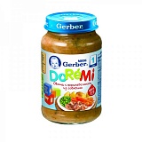 Gerber doremi овощи с фрикадельками из говядины (с 12 мес) 200 гр
