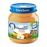 Gerber яблоко с тыквой (1 ступень) 130 гр