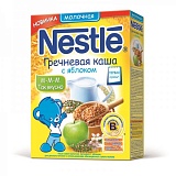 Nestle каша молочная гречневая c яблоком (1 ступень) 250 гр