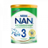 Nestle nan Premium кисломолочный №3 сухой молочный напиток 400 гр