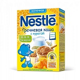 Nestle каша молочная гречневая с курагой (1 ступень) 250 гр