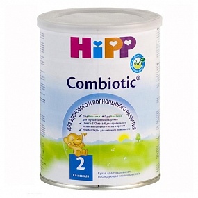 Hipp Combiotic №2 сухая молочная смесь 350 гр