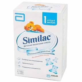 Similac 1 сухая молочная смесь 700 гр