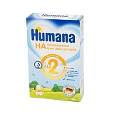 Humana ha №2 сухая молочная смесь 350 гр