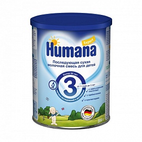 Humana Expert №3 сухая молочная смесь 350 гр