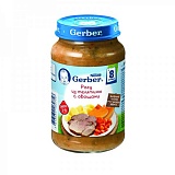 Gerber рагу из телятины с овощами (с 8 мес) 190 гр