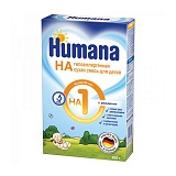 Humana ha №1 сухая молочная смесь 350 гр