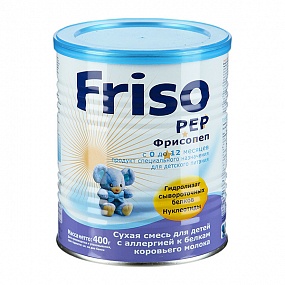Frisо фрисопеп сухая молочная специализированная смесь 400 гр