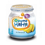 Фрутоняня банан без сахара (с 6 мес) 100 гр